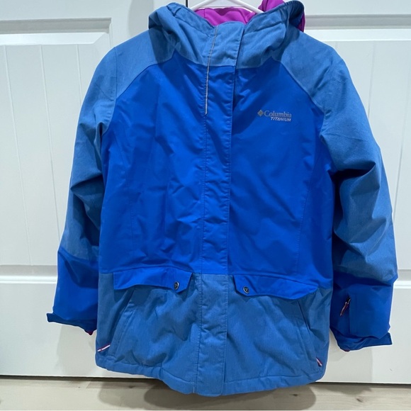 Girls Columbia Titanium Omni-Tech Heat Winter Jacket/Coat size XL 18-20 - Picture 1 of 14